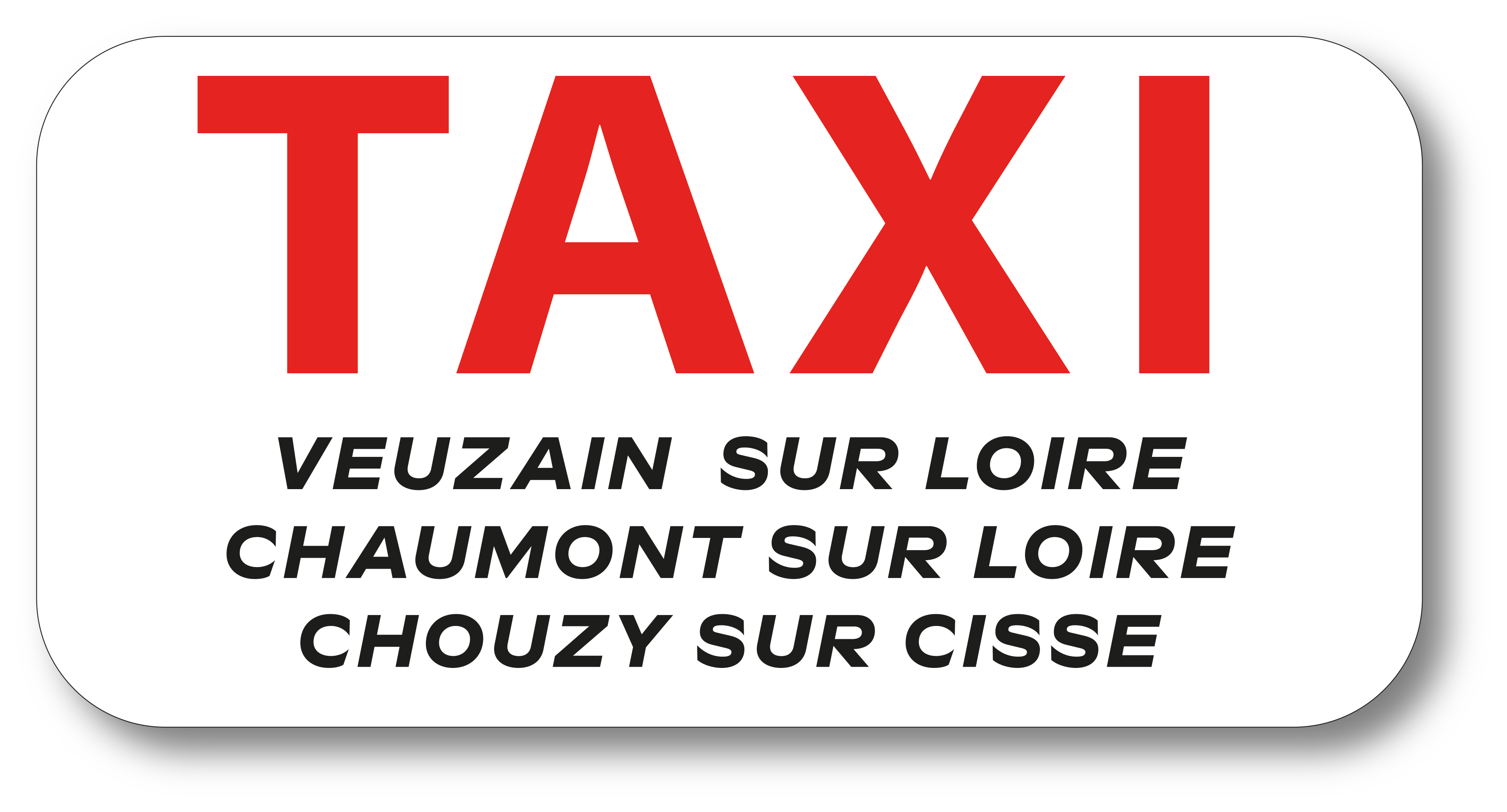 Logo des taxis de Veuzain